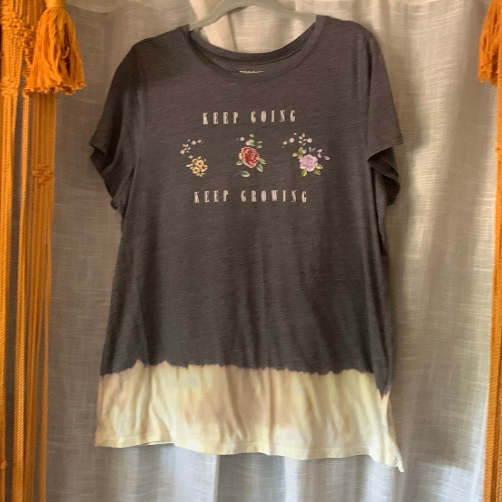 Torrid Keep Going Keep Growing Soft knit tee